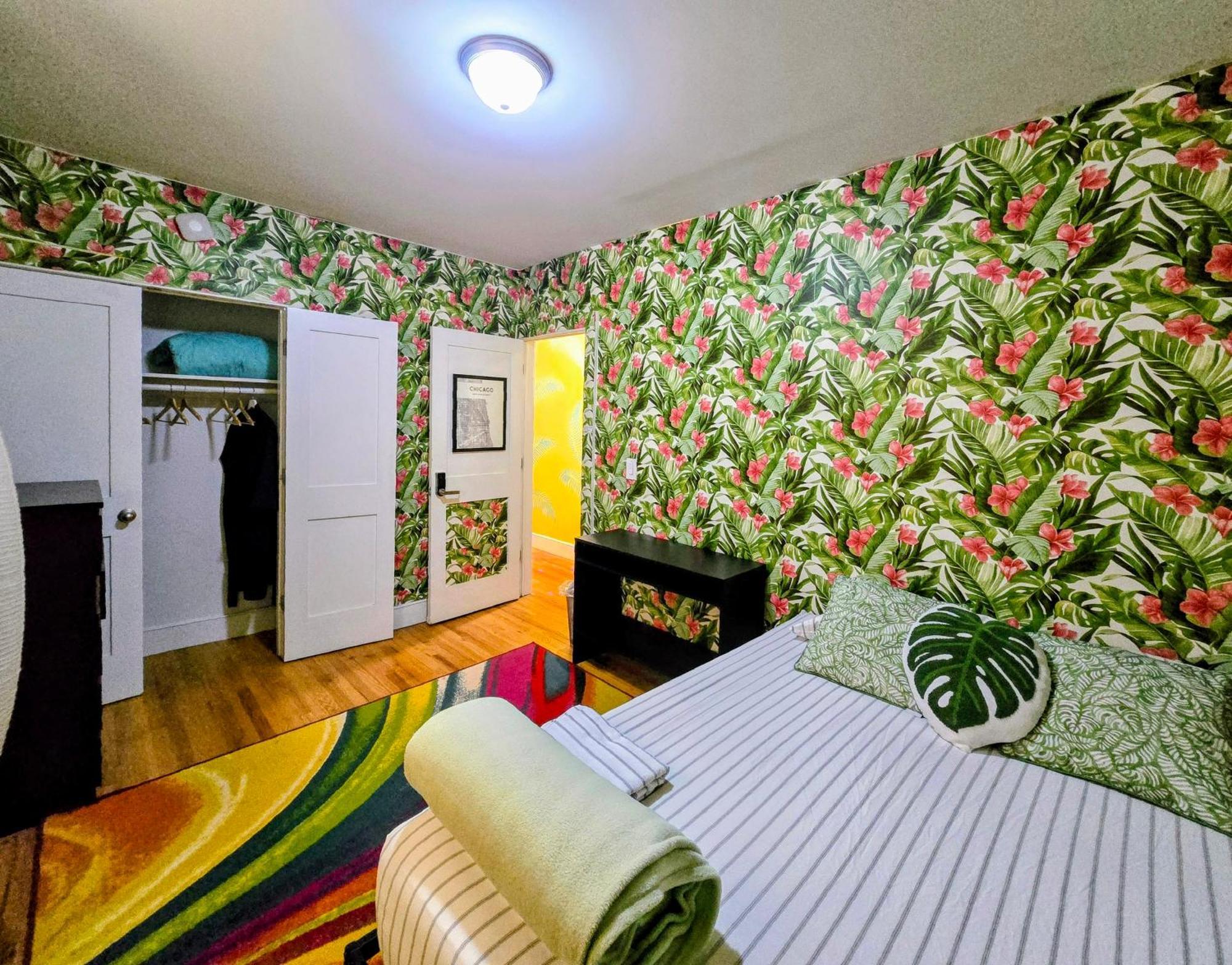 Tropical Comfort Room In Harlem Cozy Stay With Snacks & Style New York Buitenkant foto