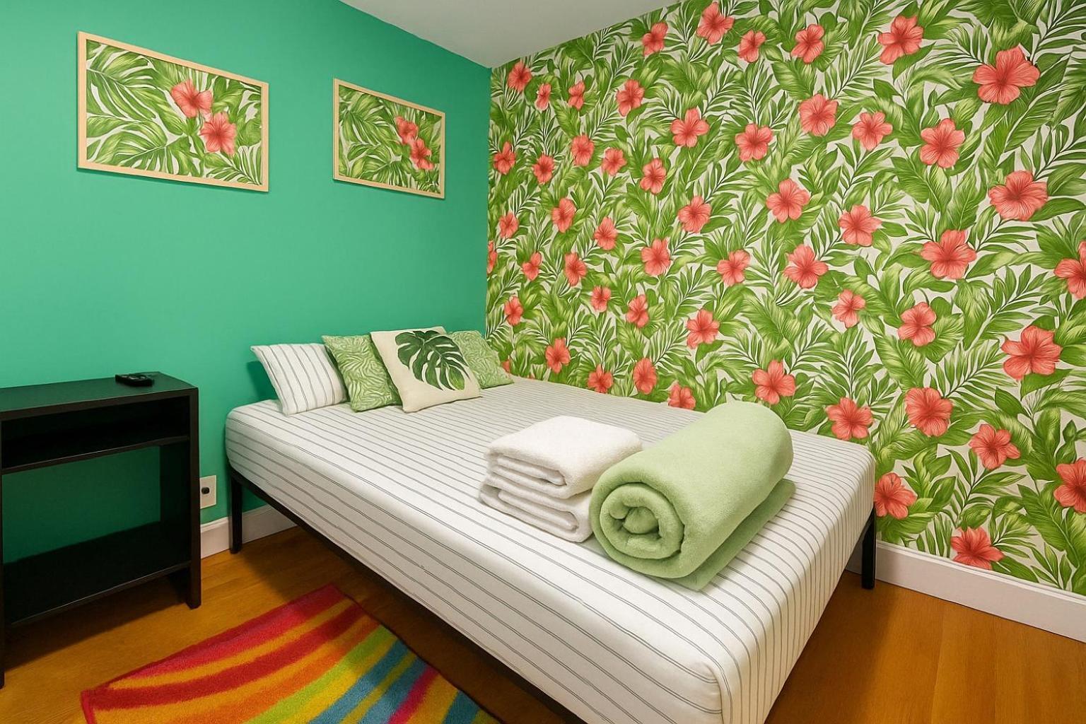 Tropical Comfort Room In Harlem Cozy Stay With Snacks & Style New York Buitenkant foto